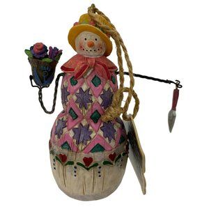 Jim Shore 2003 Snowman Christmas Ornament